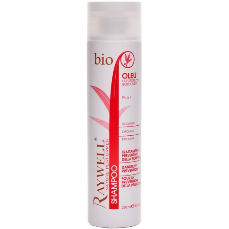 Raywell BIO OLEU Шампунь проти лупи з олією зеленої середземноморської оливи, і камелії 250ml RR340