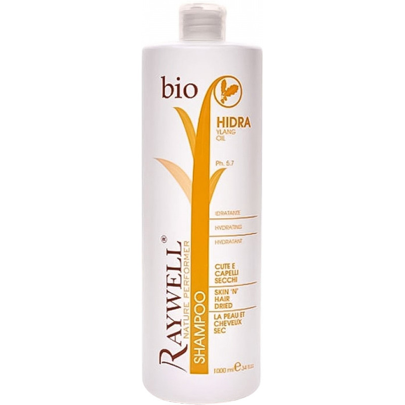Raywell BIO HIDRA Шампунь зволожуючий  з олією Іланг-Іланг 1000ml RR343