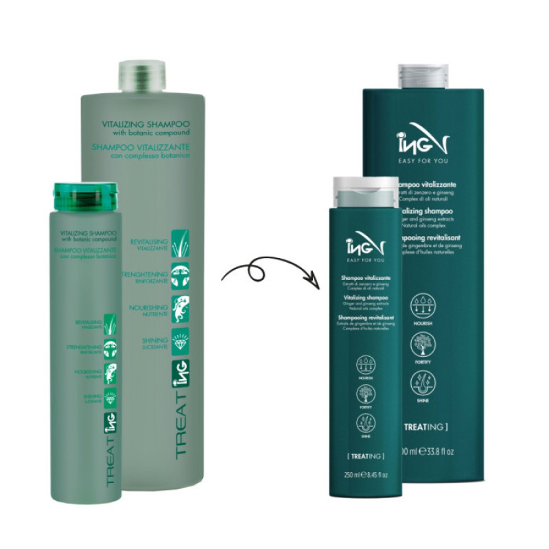 Ing Шампунь для зміцнення волосся, 250 мл