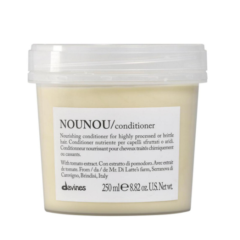 Davines NOUNOU hair mask Маска для відновлення та глибокого живлення пошкодж та ламкого волoccя 250м