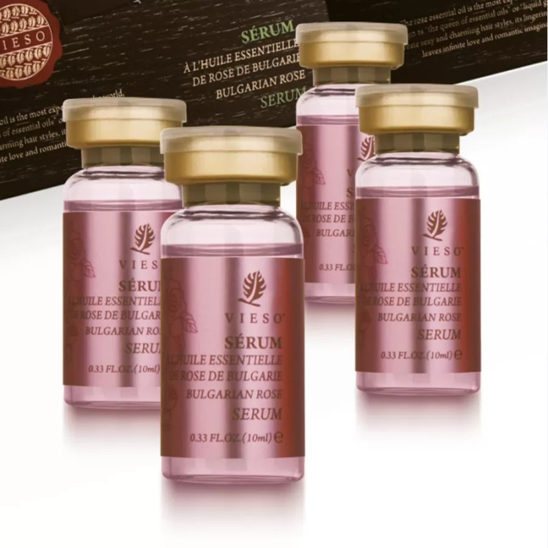 Angel Vieso VS-03-7 Сироватка з олією болгарської троянди для кучерявого волосся (10 мл*5)