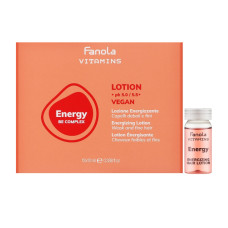 Fanola "Energy Be Complex" Ампули-лосьйон проти випадіння волосся Vitamins Vegan (12 * 10мл)