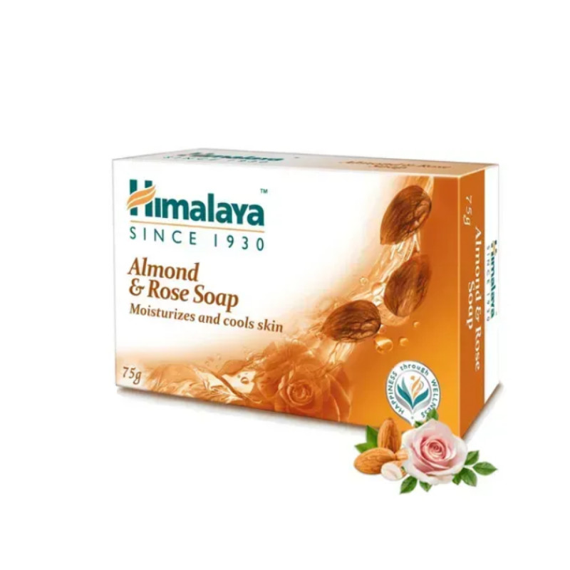 Himalaya Мило кускове "Almond" зволожуюче з мигдалем 75г