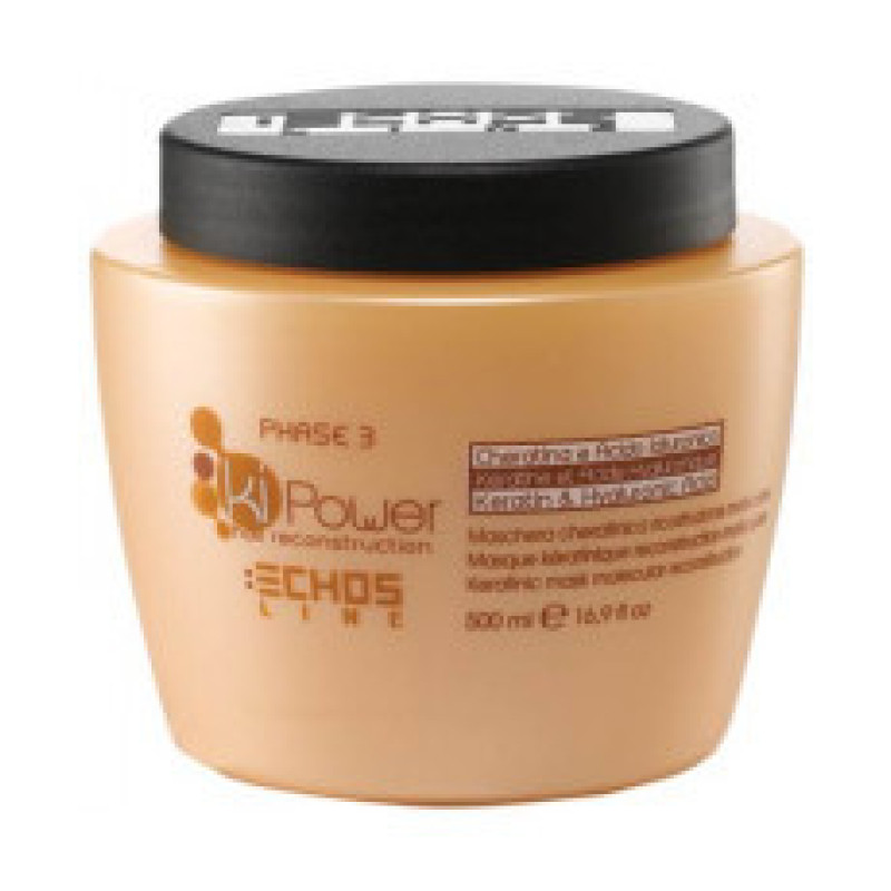 Echosline Маска "KI-POWER" для волосся відновлююча з кератином 500мл