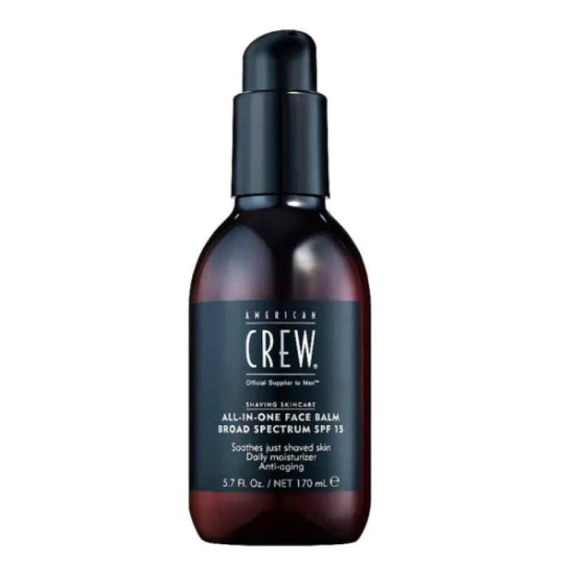 American Crew Зволожуючий бальзам після гоління з SPF 15 "All in one FACE BALM SPF15" 170мл