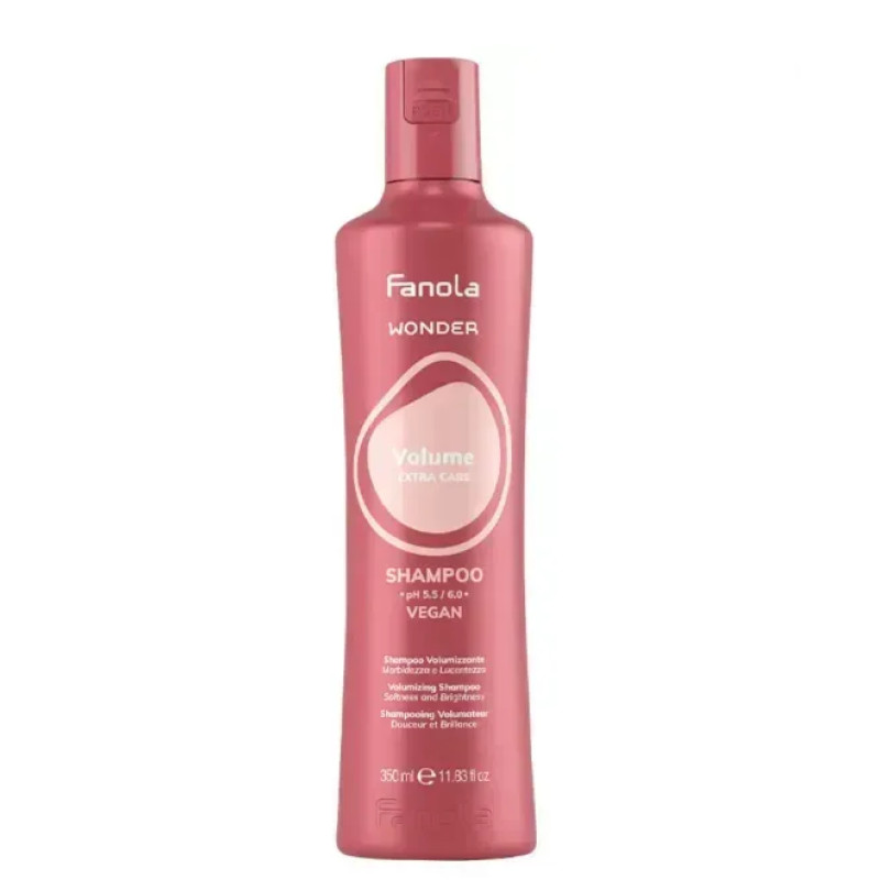 Fanola Шампунь для об'єму тонкого волосся "Volume Extra Care" Wonder Vegan 350мл