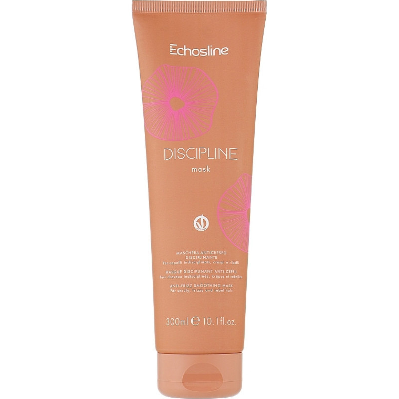 Echosline Маска "VEGAN DISCIPLINE" дисциплінуюча для неслухняного волосся 300 мл