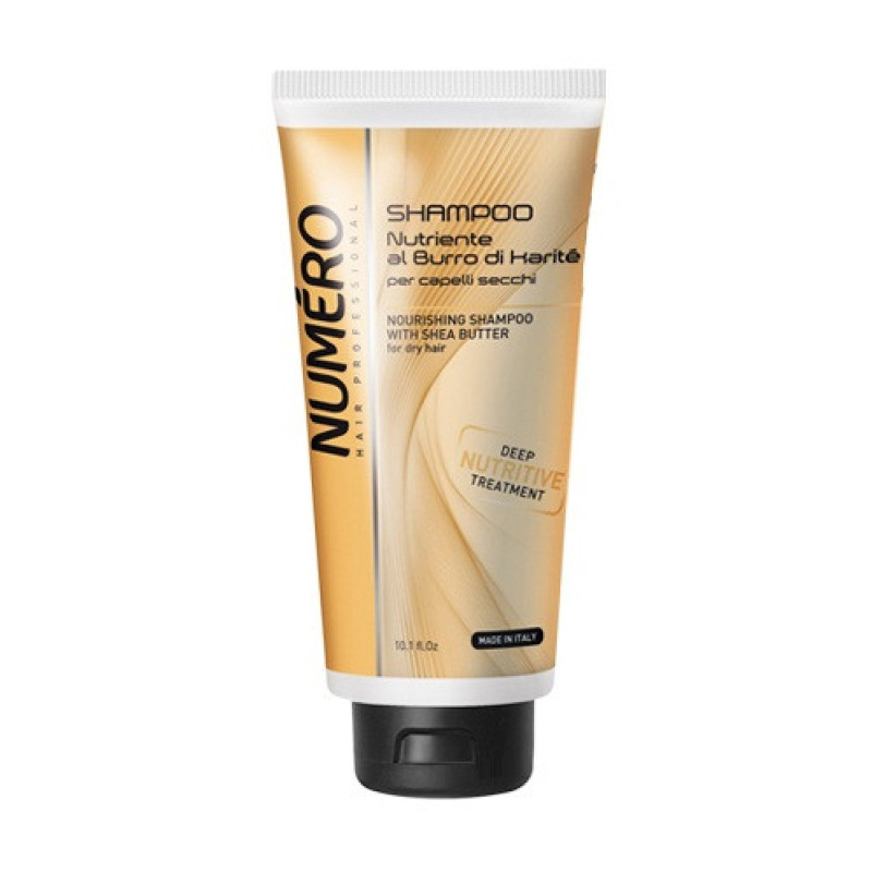 Brelil Живильний шампунь з олією каріте Numero, 300 мл