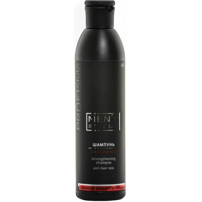 PROFIStyle Шампунь MENS Style "Зміцнюючий" проти випадіння волосся 250мл