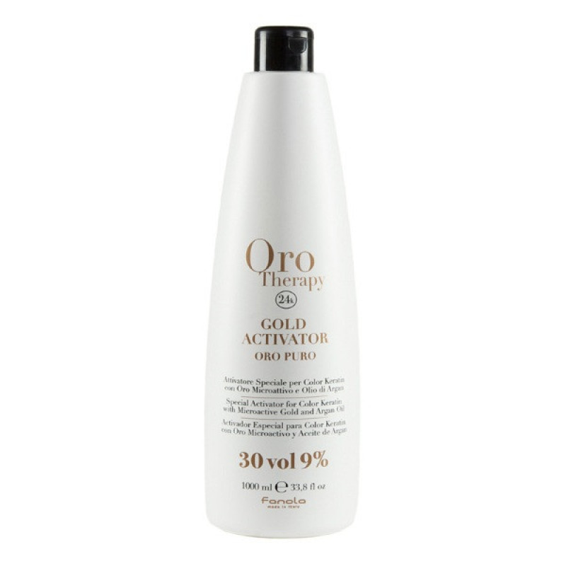 Fanola Окисник 9% Oro з мікрочастинками золота, 1000 мл
