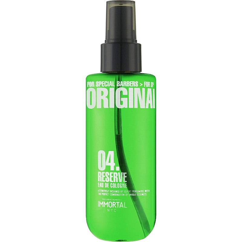 IMMORTAL NYC Міні-одеколон після гоління RESERVE EAU DE COLOGNE "ORIGINAL № 04" 150мл