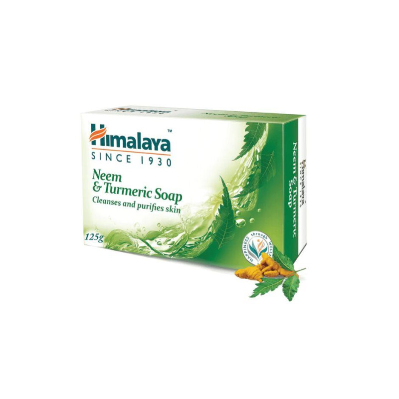 Himalaya Мило кускове "Neem&Turmeric" антибактиріальне з куркумою та лимоном 75г