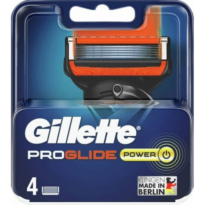 Gillette Fusion Proglide Power Касети для станків (4шт)