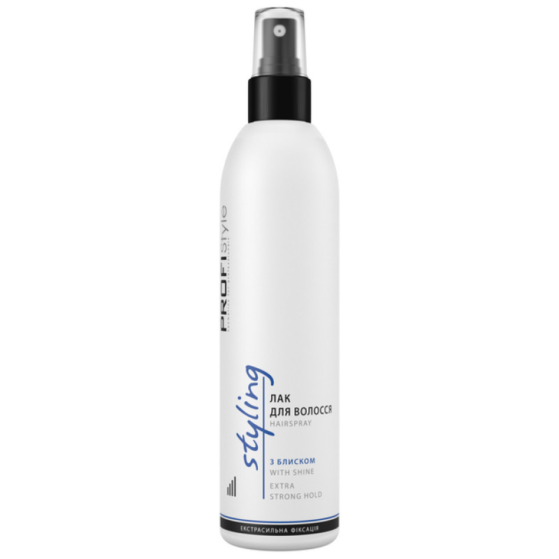 PROFIStyle Лак для волосся STYLING з блиском (екстрасильна фіксація) 250мл