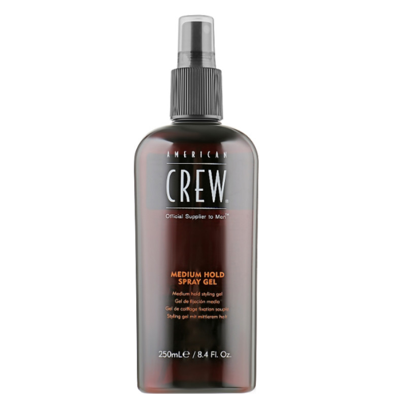 American Crew Спрей-гель середньої фіксації "Medium Hold Spray Gel" 250мл