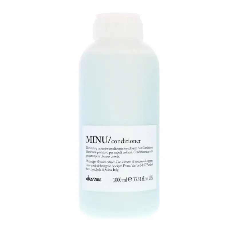 Davines MINU conditioner - Кондиціонер для блиску та збереження кольору фарбованого волосся 1000мл