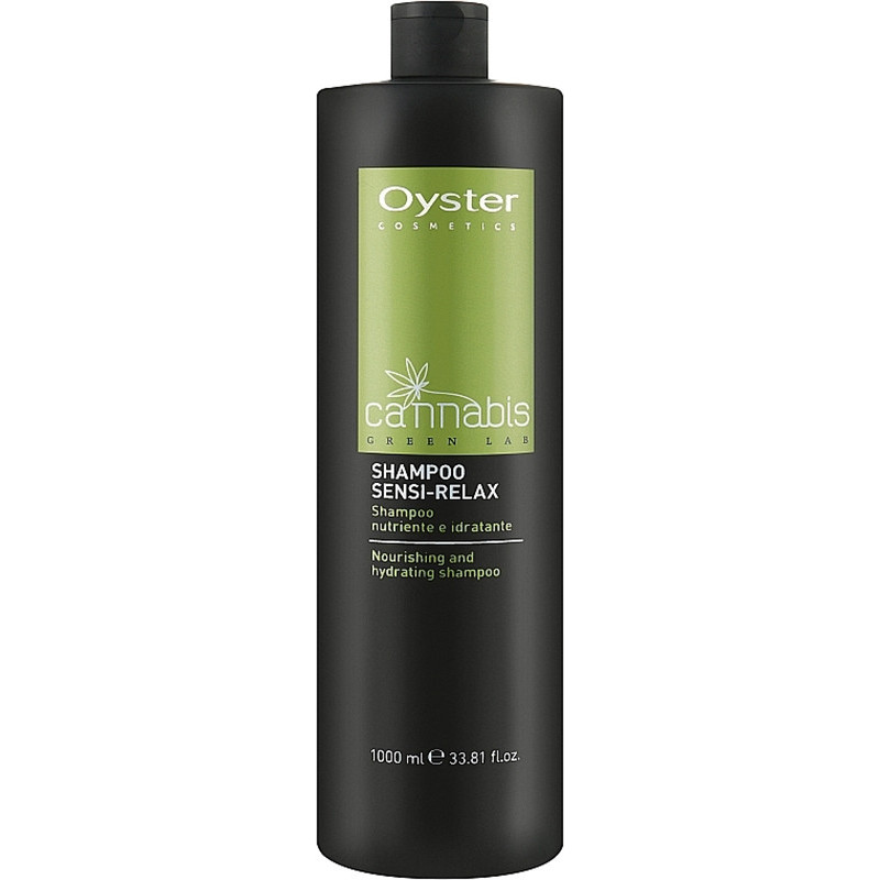 Oyster Cosmetics Шампунь без парабенів з канабісом, 1000 мл