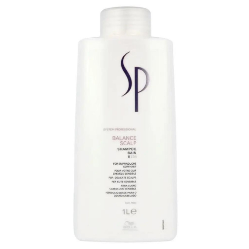 Wella Professionals SP Шампунь для чутливої шкіри голови "Balance Scalp Shampoo" 1000мл