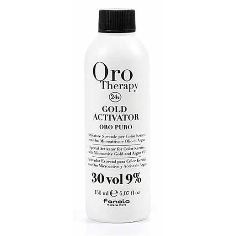 Fanola Окисник 9% Oro з мікрочастинками золота, 150 мл