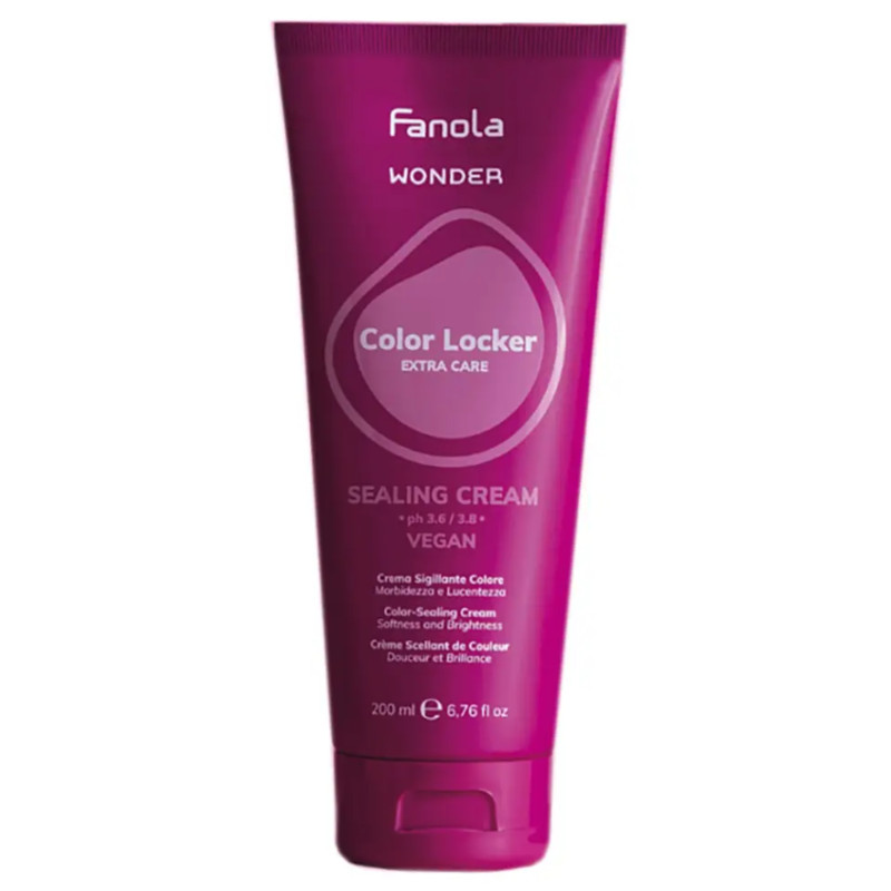 Fanola Крем "Color Locker" ущільнюючий,відновлюючий структуру фарбованого волосся Wonder Vegan 200мл