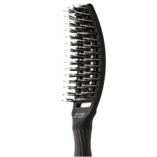 Olivia Garden Щітка FINGER BRUSH CARE Iconic Boar&Nylon Full Black комбінований S