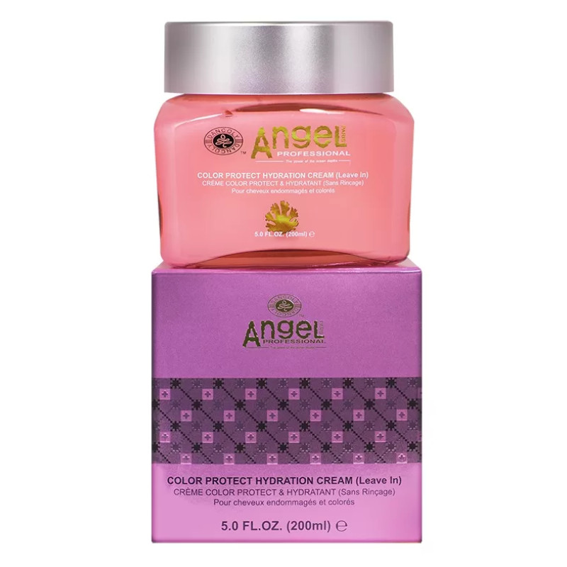 Angel Color Protect AMB-204 Зволожуючий крем для фарбованого волосся незмивний 200мл