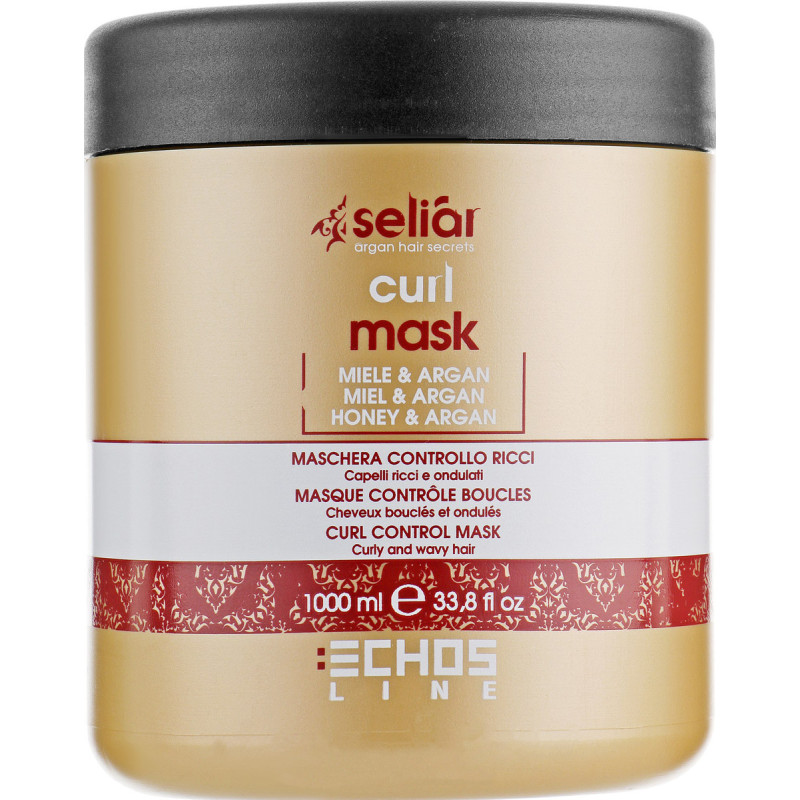 Echosline Seliar Маска "CURL" для кучерявого волосся 1000мл