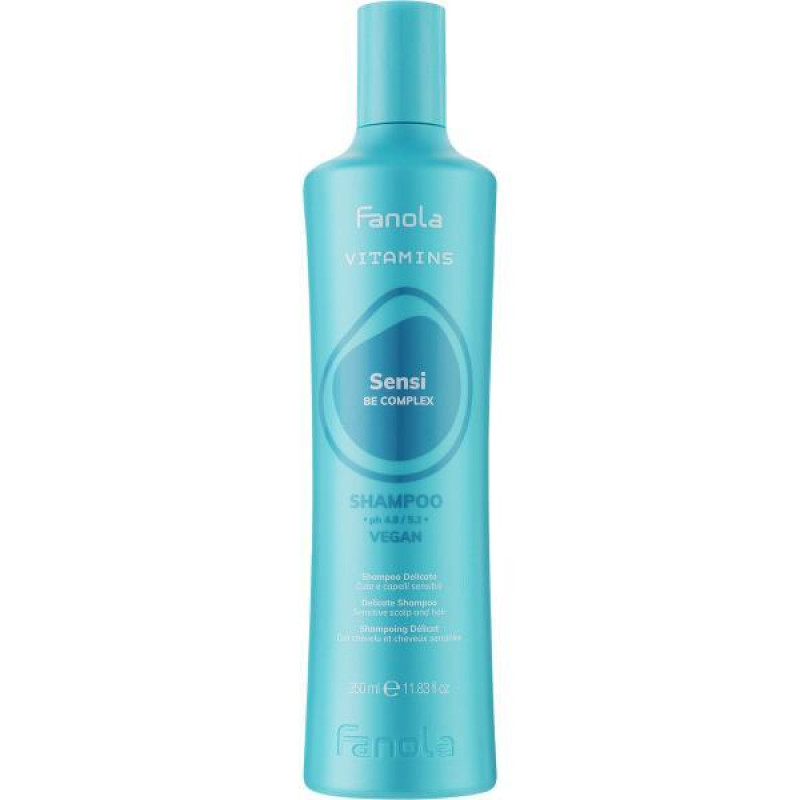 Fanola Шампунь "Sensi Be Complex" для чутливоїї шкіри голови Vitamins Vegan 350мл