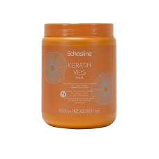 Echosline Маска "VEGAN KERATIN" з кератином для пошкодженого волосся 1000 мл