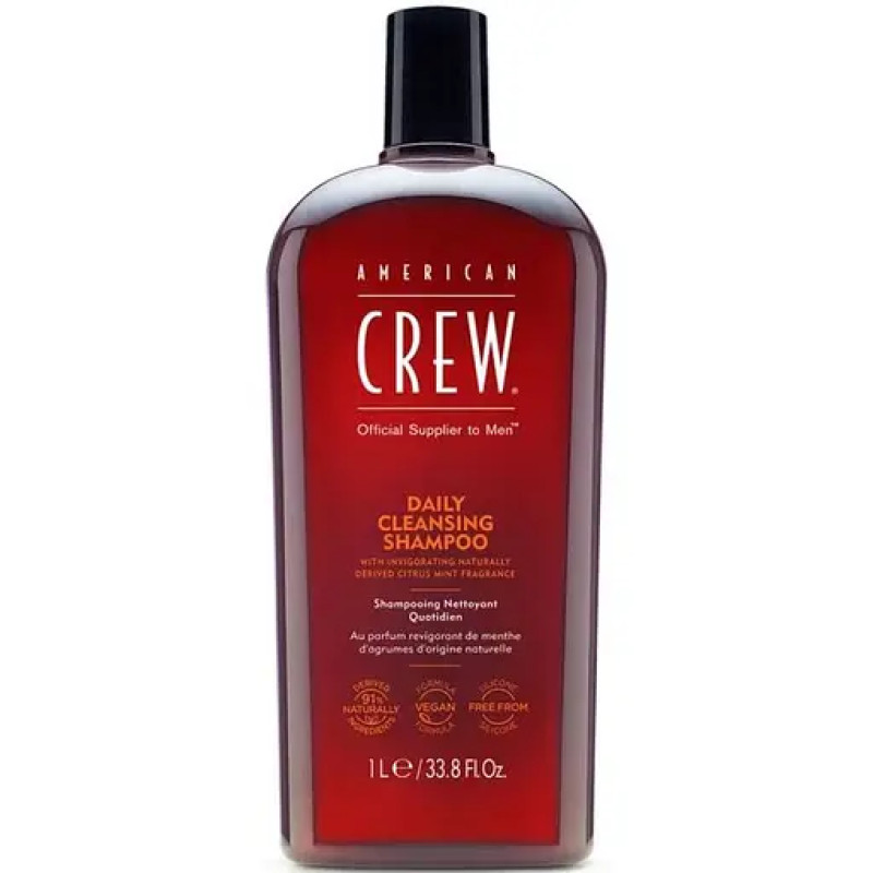 American Crew Шампунь щоденний очищуючий "Daily cleansing shampoo" 1000мл