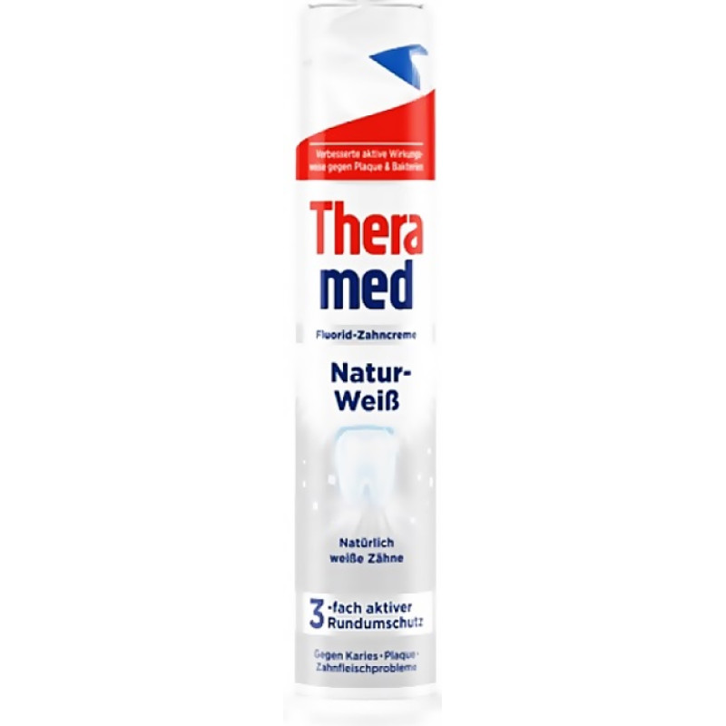Thera-med Зубна паста Thera-med "Natur-Weiss" з дозатором 100мл