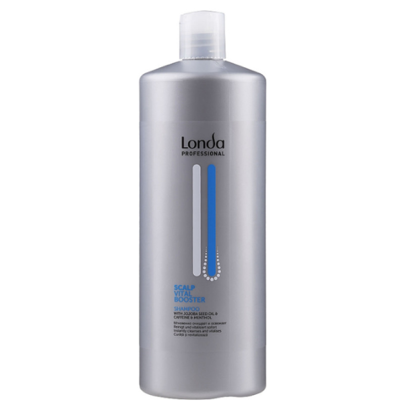 LONDA Professional Шампунь від випадіння з кофеїном і ментолом "SCALP VITAL BOOSTER SHAMPOO" 1L