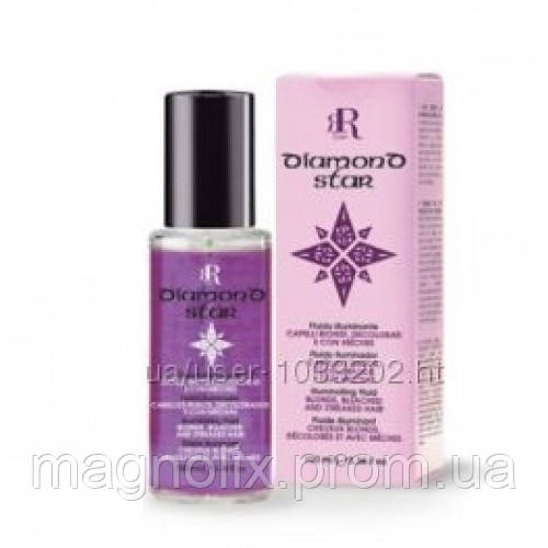 Флюід для світлого висвітленого та мелірованого волосся Diamond Star, 100 мл, Rline