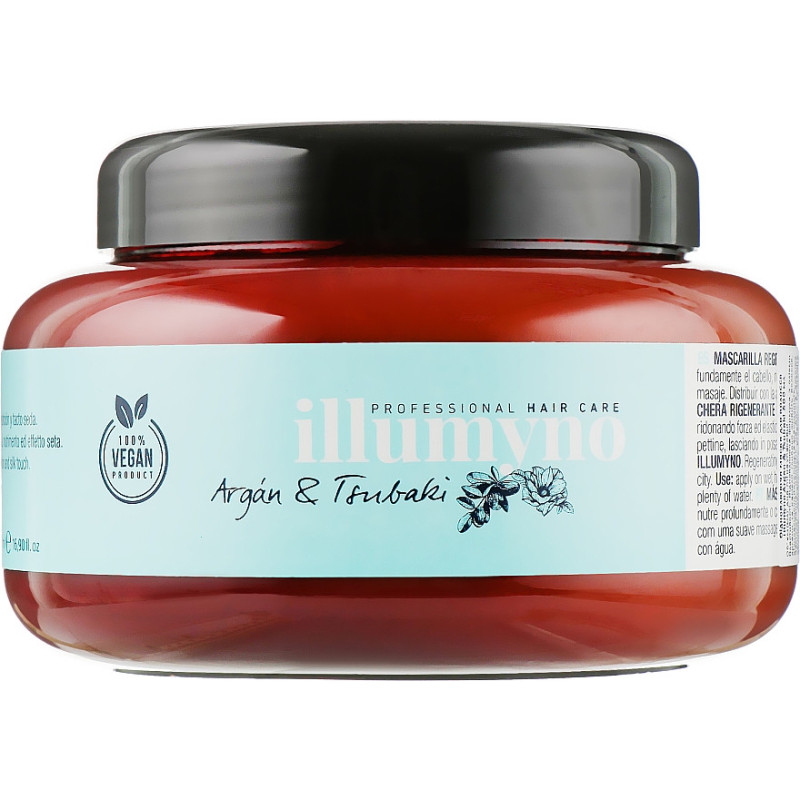 Design Look Маска відновлююча Illumyno з олією аргана та цубакі 500мл