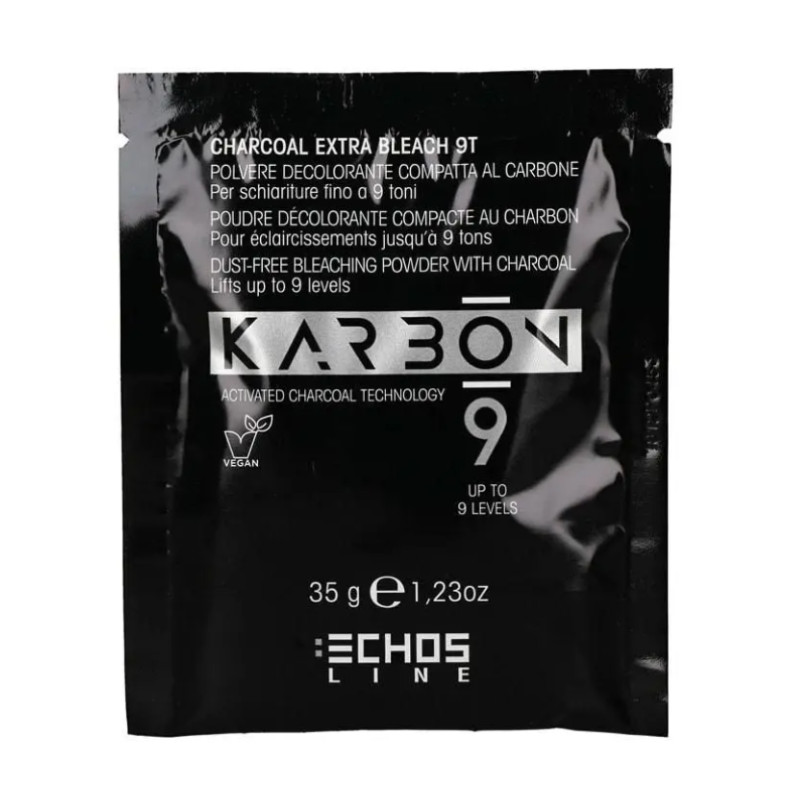 EchoslineОсвітлювач безпильовий порошок з активованим вугіллям порційний KARBON 9 35 г