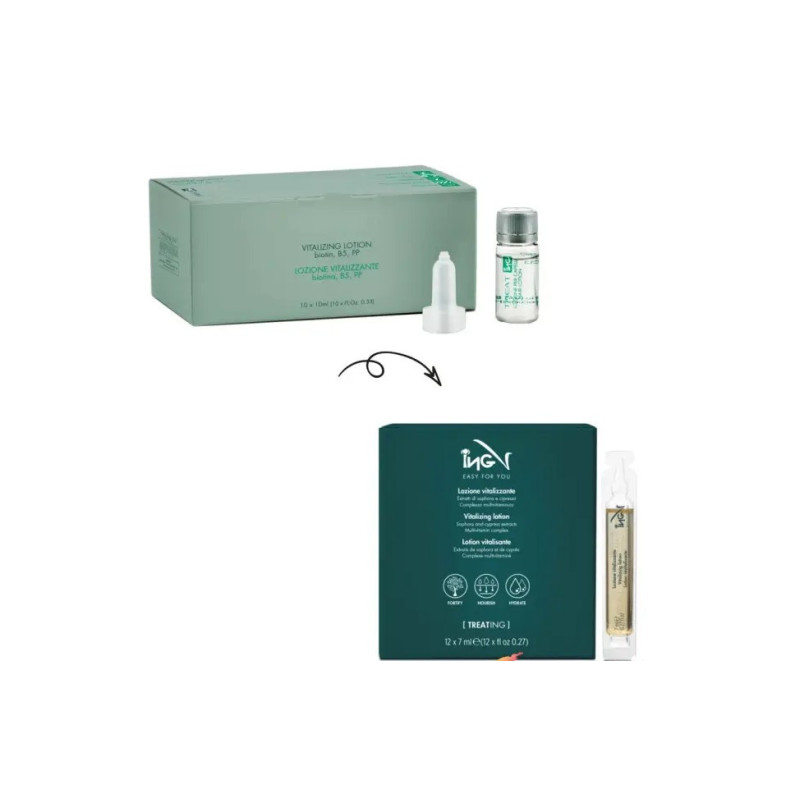 Ing Лосьйон від випадіння волосся, 12 х 7 мл