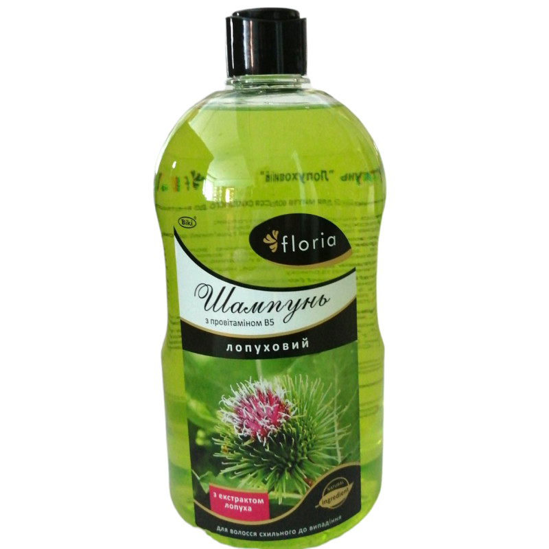Floria Шампунь для волосся Лопуховий 1000мл