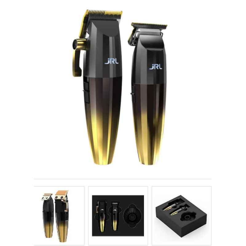 JRL Набір машинка + триммер FreshFade Gold Collection JRL-2020