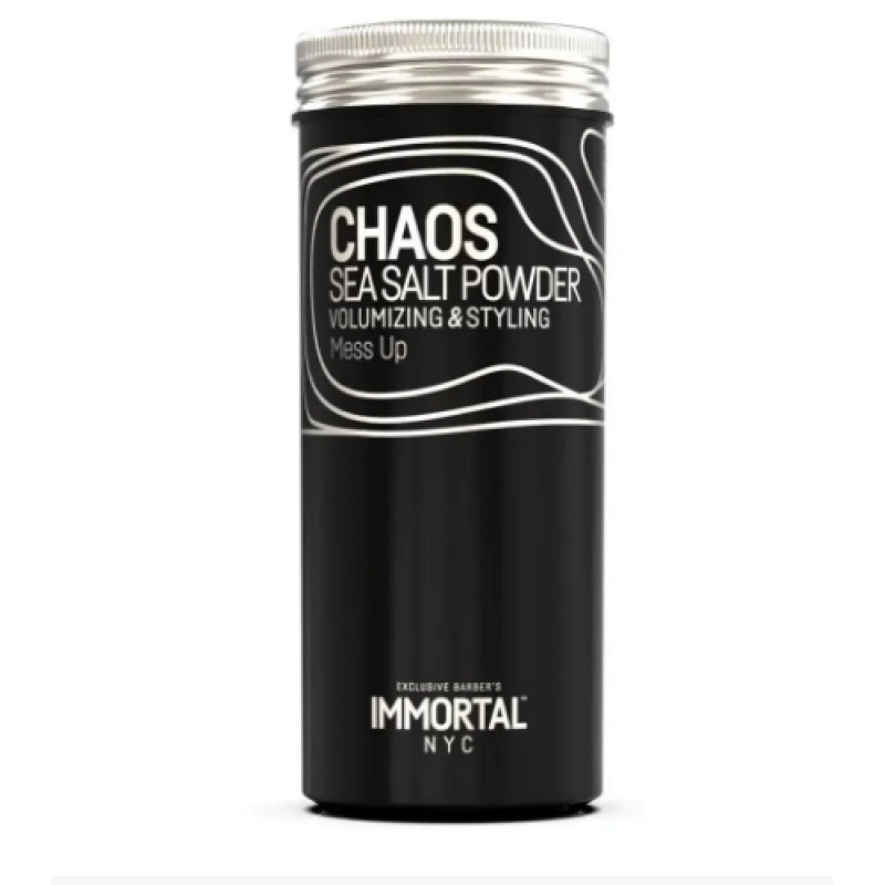 IMMORTAL NYC Віск порошковий сольовий для обєму та укладання волосся "CHAOS SEA SALT POWDER" 20г