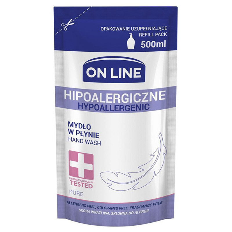 On Line Рідке мило запаска "Гіпоалергенне" 500мл