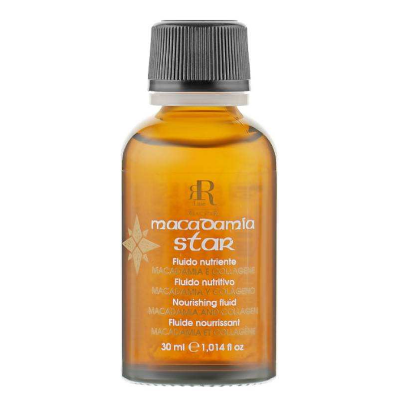 Rline Живильний флюїд з олією макадамії та колагеном Macadamia Star, 30 мл