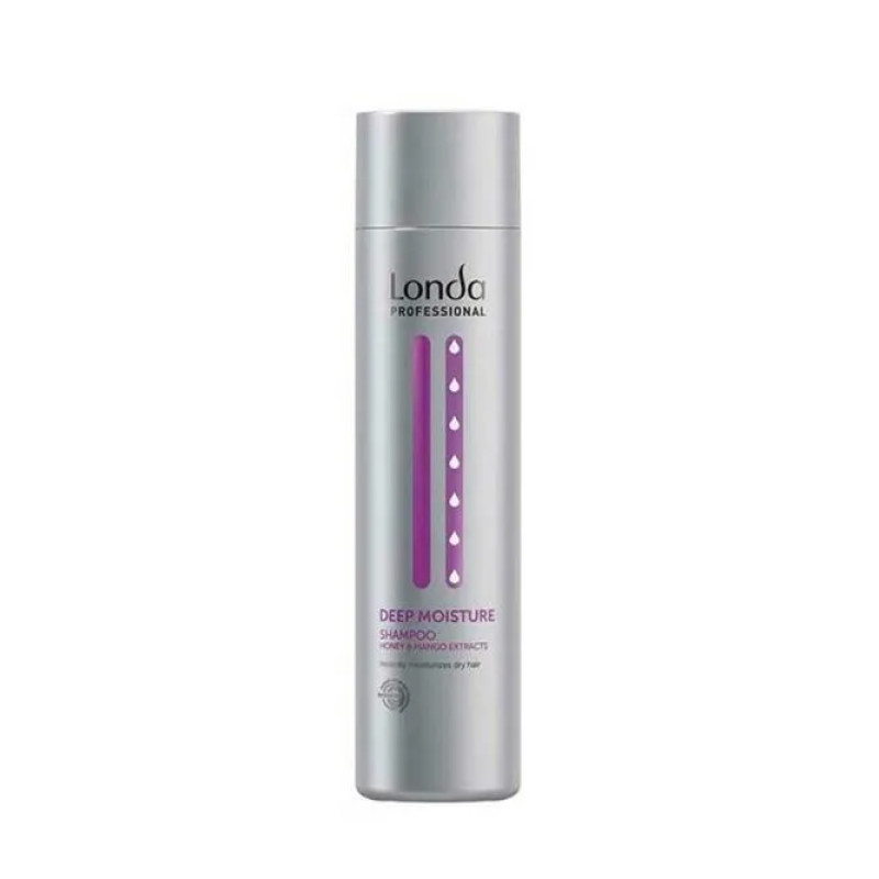 LONDA Professional Шампунь зволожуючий з медом та екстрактом манго "DEEP MOISTURE SHAMPOO" 250мл