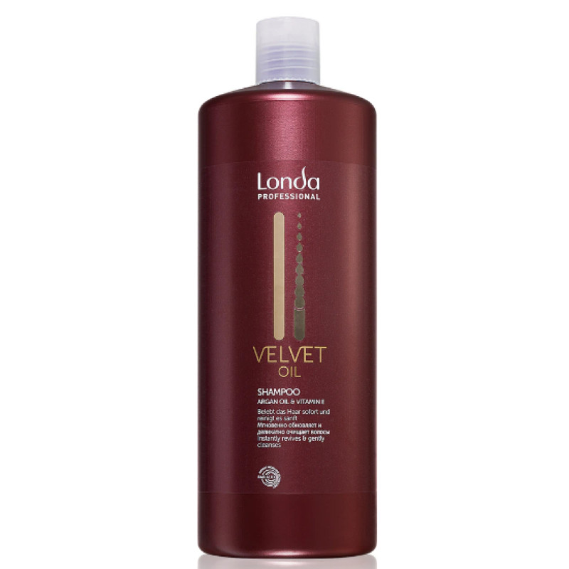 LONDA Professional Шампунь відновлюючий з аргановою олією та вітаміном Е "VELVET OIL SHAMPOO" 1L