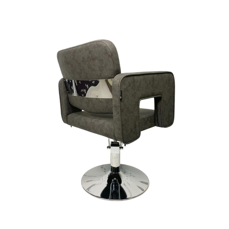 Крісло перукарське Silver VM871