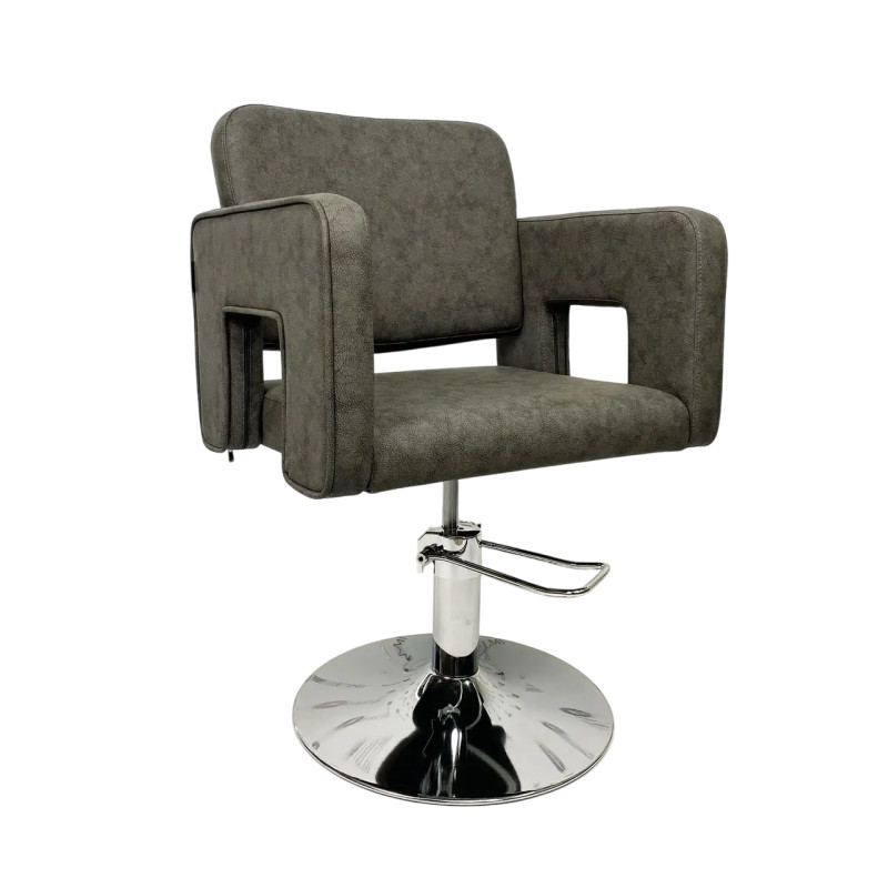 Крісло перукарське Silver VM871