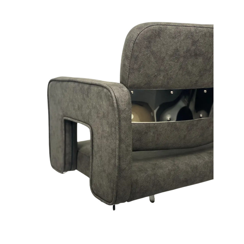 Крісло перукарське Silver VM871