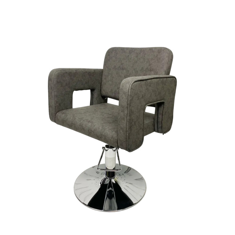 Крісло перукарське Silver VM871