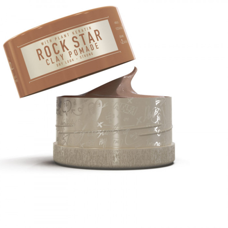Паста матова глиняна для волосся "ROCK STAR CLAY POMADE" INF-101 INFUSE 150мл