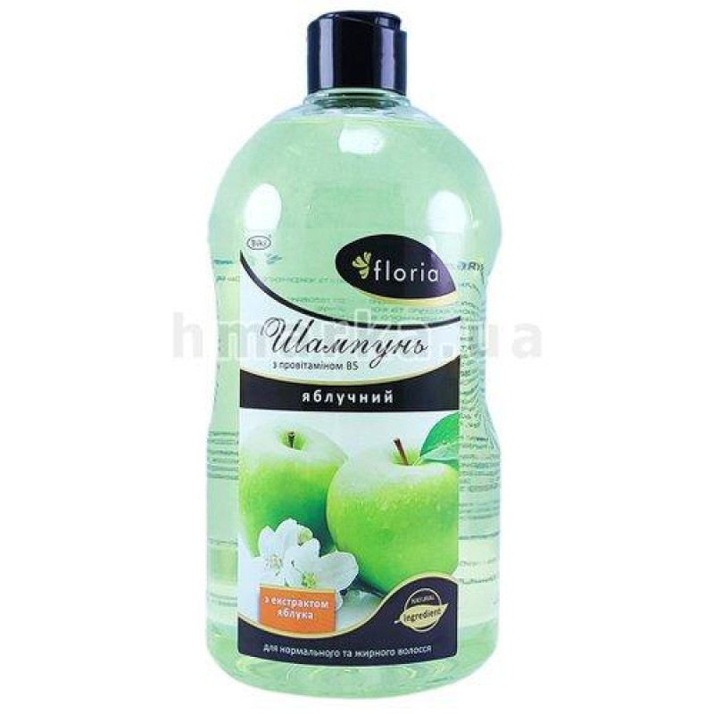 Floria Шампунь для волосся Яблуко 1000мл