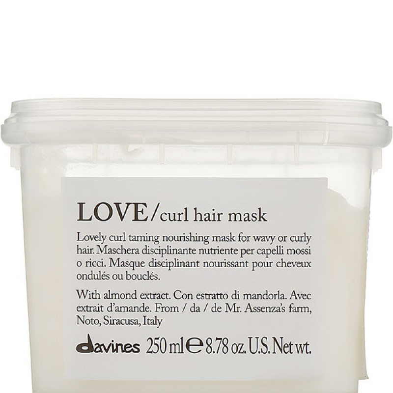 Davines Живильна маска для створення завитка Love Curl hair mask 250мл